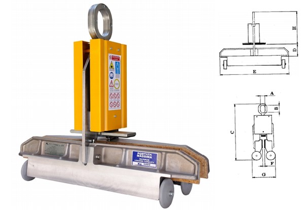 HAN-026 Glass Lifting Clamp - CE