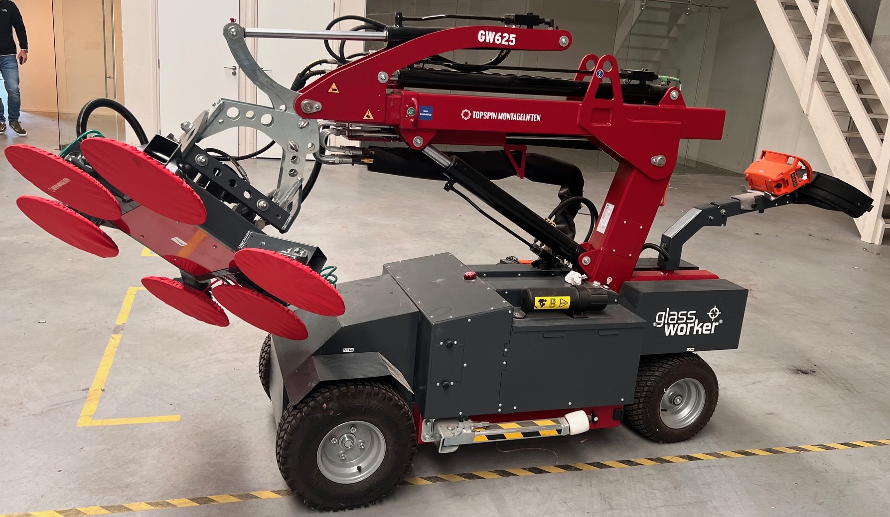 HAN-083 Ergomount - Glassworker mobile crane Type: GW625