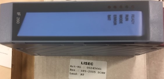 OND-003 Lisec PLC module