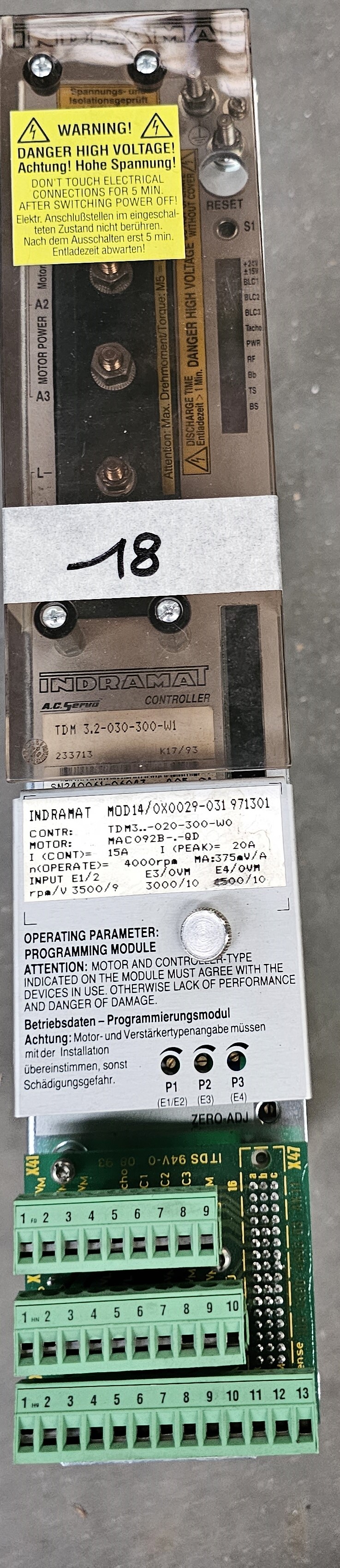 OND-152 Indramat TDM driver