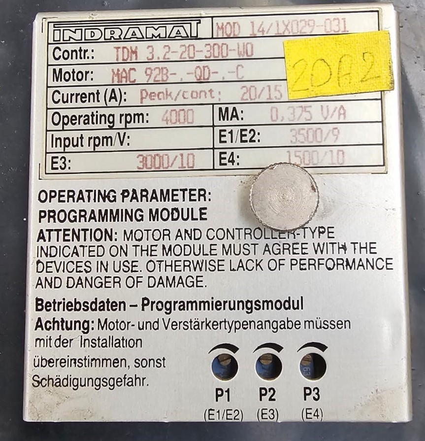 OND-169 Indramatprogramming module MOD14