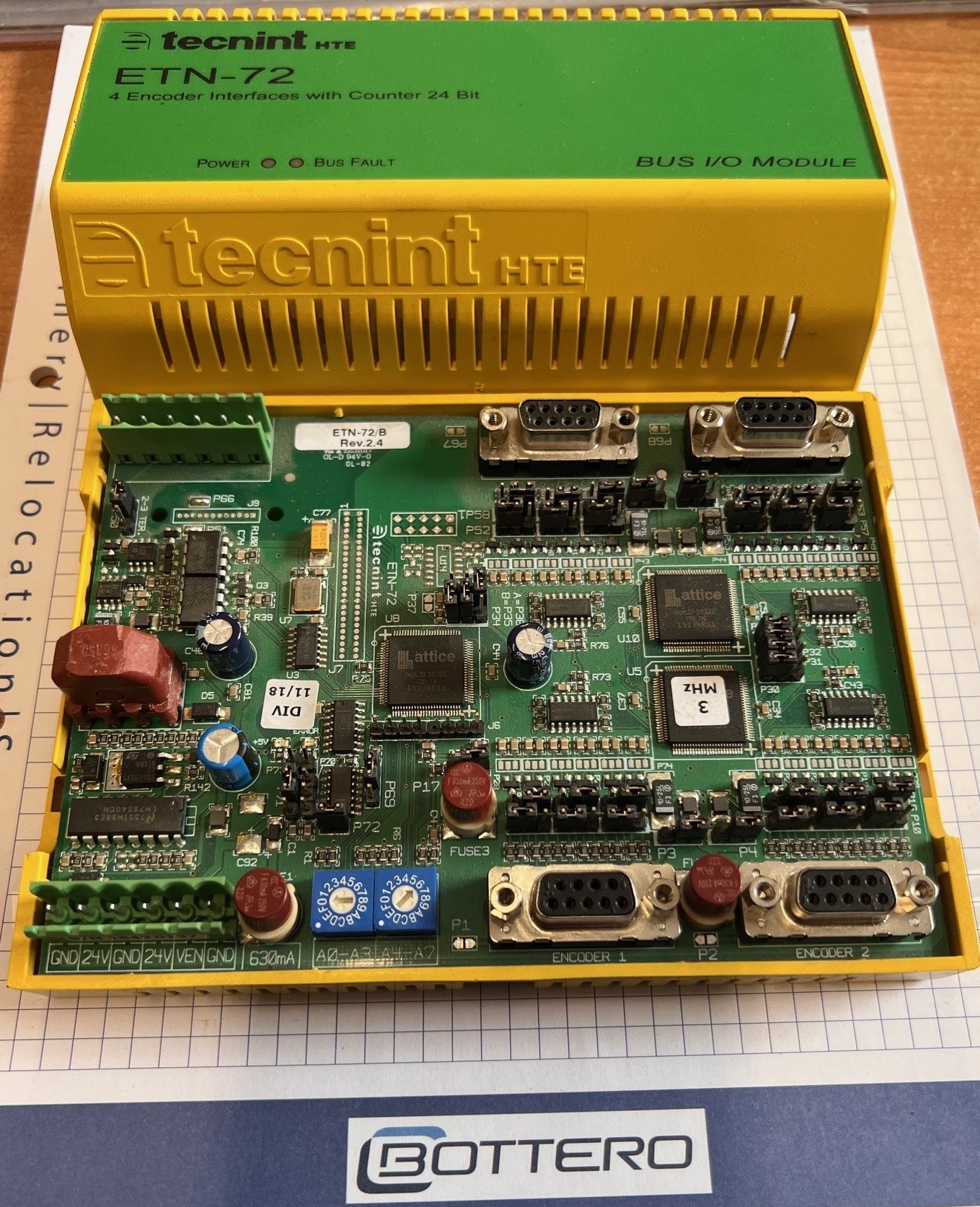 OND-210 ETN-72 I/O module for Bottero machines