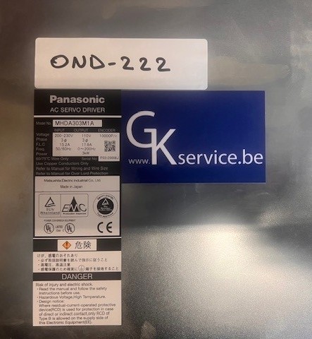 OND-222 Panasonic AC Servo driver