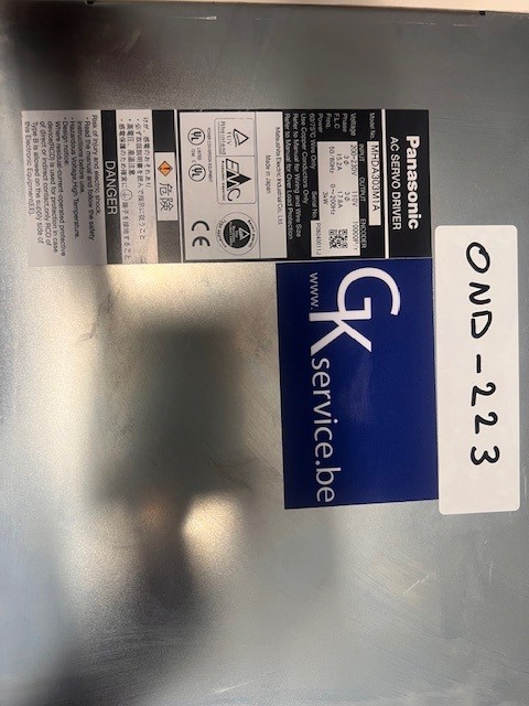 OND-223 Panasonic AC Servo Driver for Bottero tables